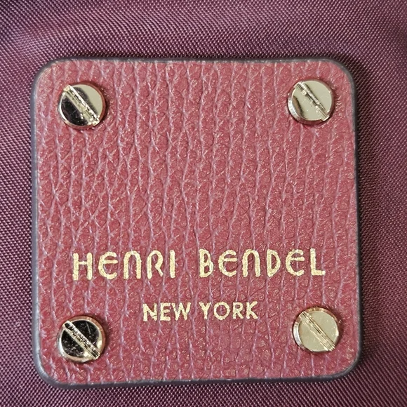 Henri Bendel Fanny/Crossbody/Belt Bag Burgundy - Picture 13 of 14